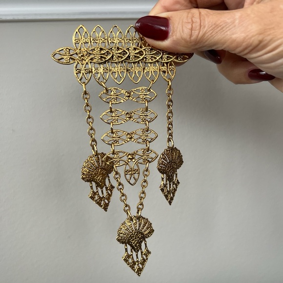 Vintage Gold Brooch - Picture 3 of 5